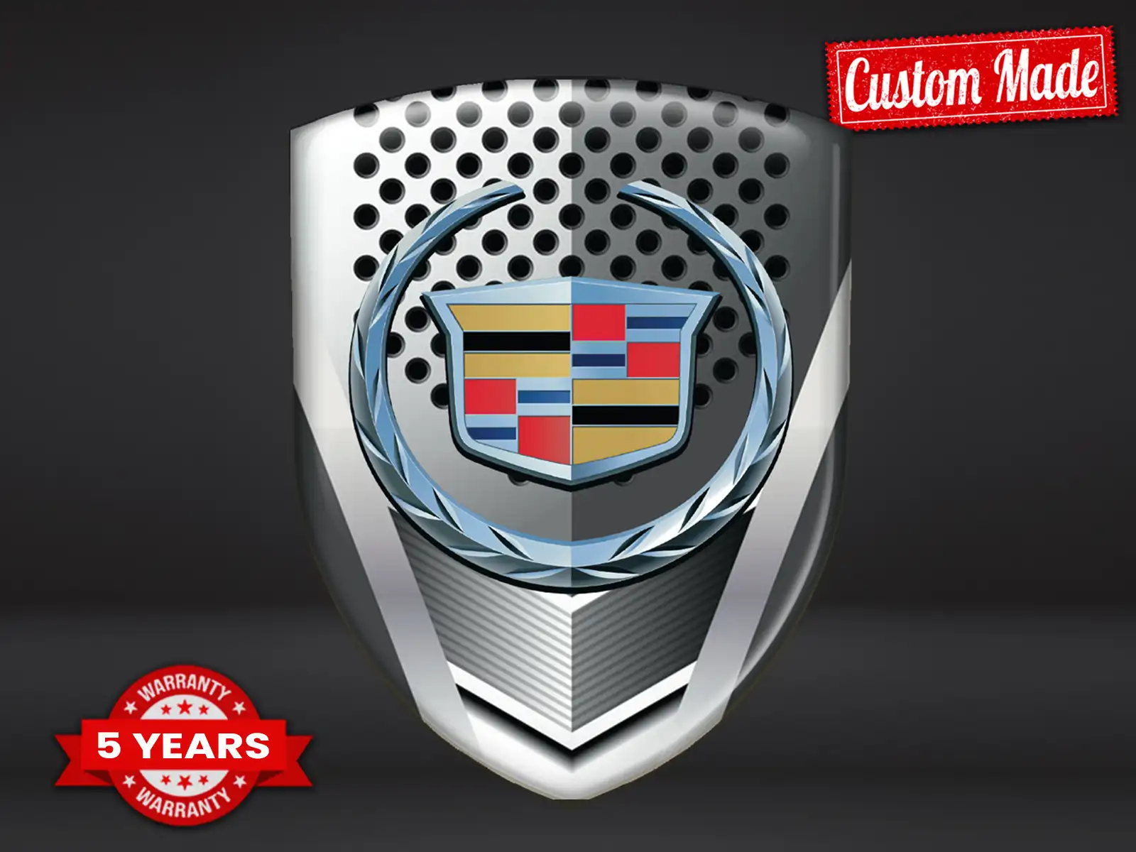 Cadillac Domed Decals Max Robust Elegant Pro Leistung